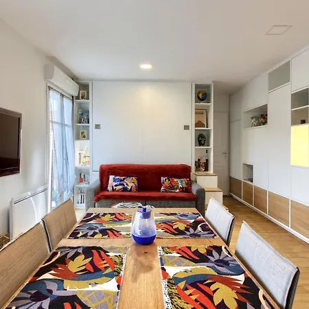 Apartamento Superbe 4 Personnes Abatilles Avec Parking 500m Péreire